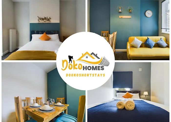Pottery House - Stoke On Trent -Free Parking - Central Location - Sleep 8